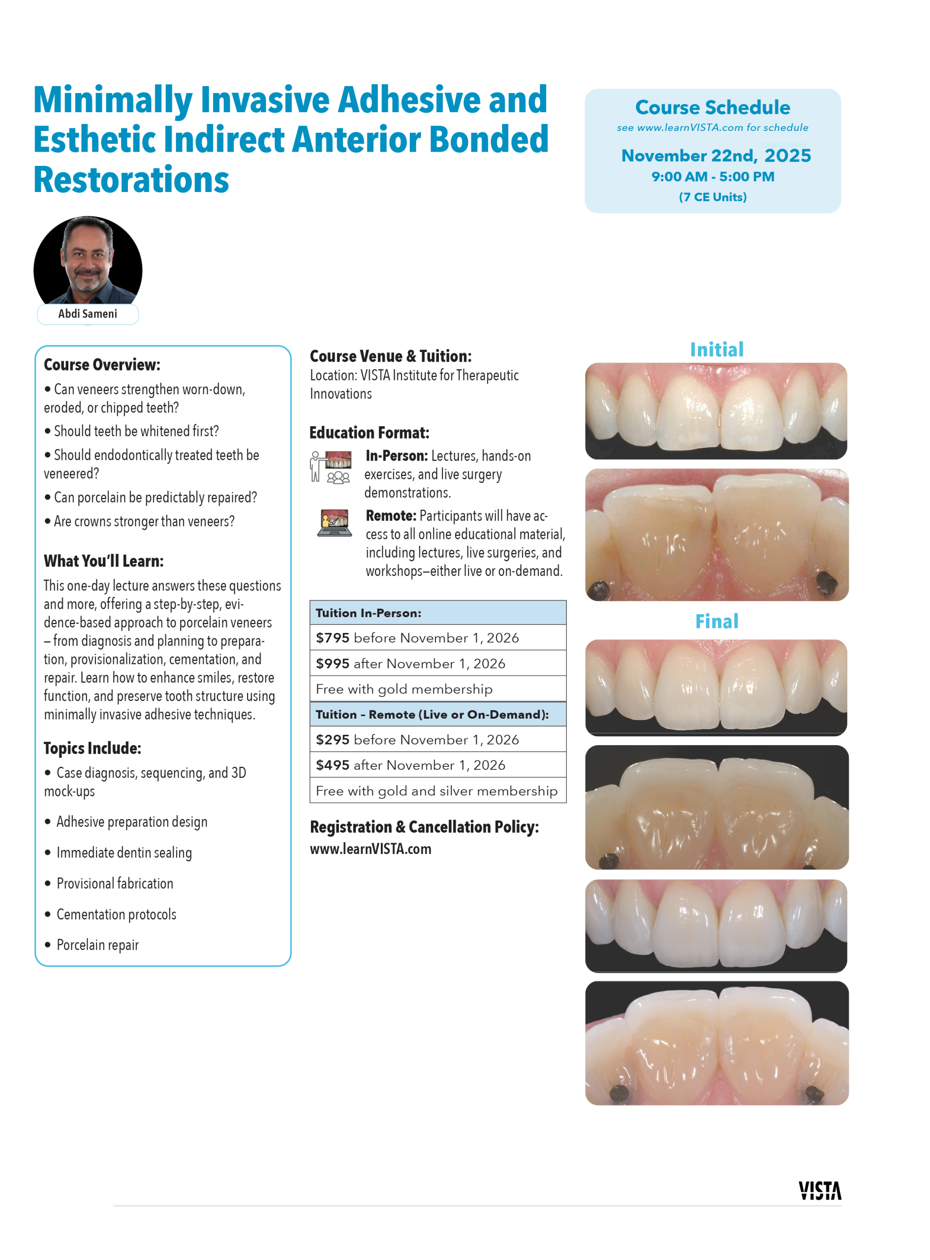 VISTA Brochure – Sameni course