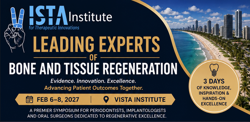 Leading Experts of Bone and Tissue Regeneration &ndash; February 6&ndash;8, 2027