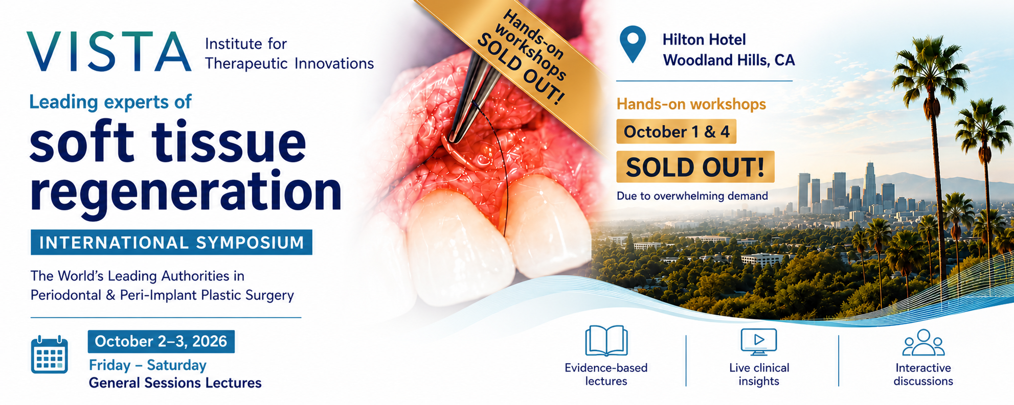 Leading Experts of Soft Tissue Regeneration &ndash; October 1&ndash;4, 2026